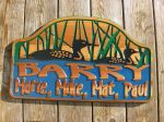 Wood Sign loons